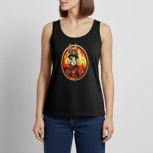 Rabbit Firefighter - Women's Premium Tank Top