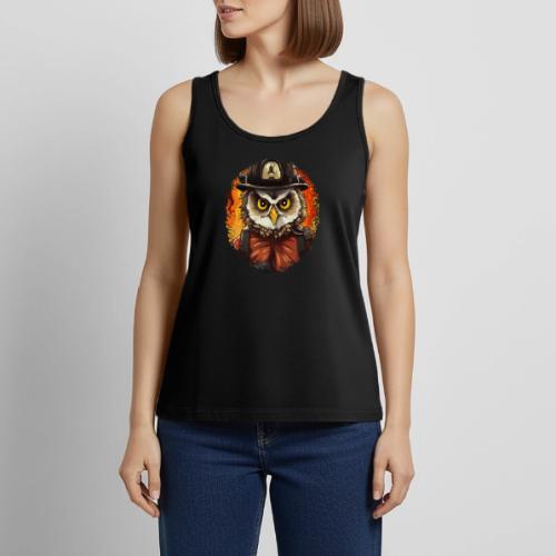 Owl Firefighter - Women's Premium Tank Top