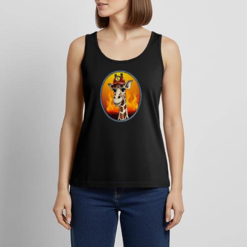 Giraffe Firefighter - Women's Premium Tank Top