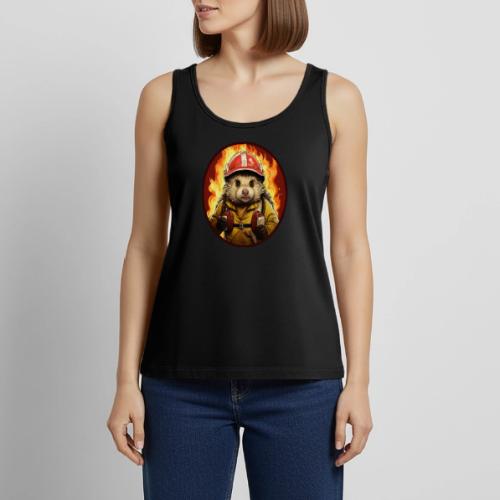 Hedgehog Firefighter - Women's Premium Tank Top