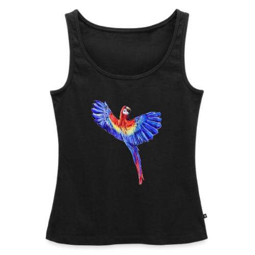 Scarlet macaw parrot - Women's Premium Tank Top