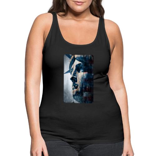 USA: Urban Liberty Triptych - Women's Premium Tank Top