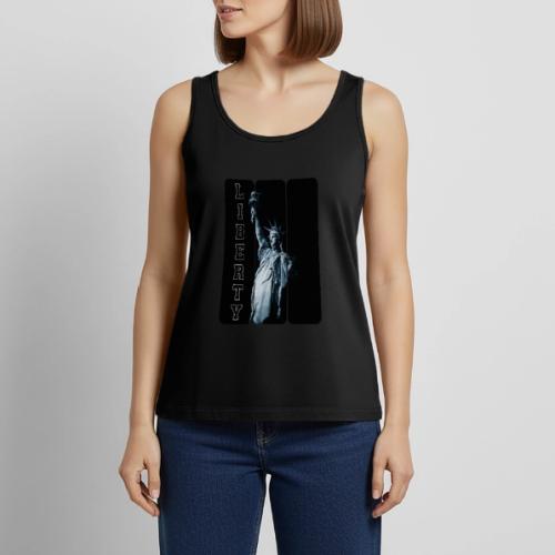 USA: Vertical Liberty - Women's Premium Tank Top