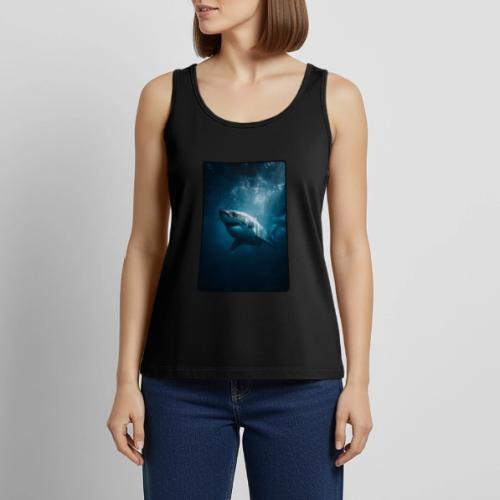 Great White Shark Ocean Design - Women's Premium Tank Top