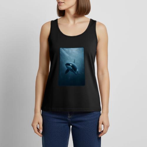 Orca Ocean Wildlife Design - Women's Premium Tank Top