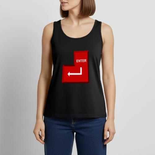 Just Press Enter - Women's Premium Tank Top