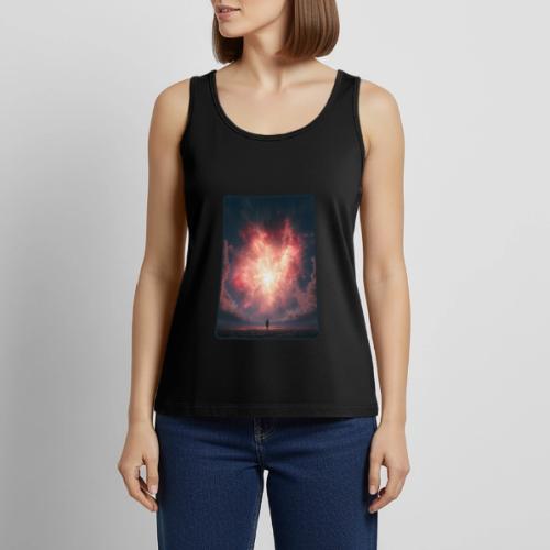 Supernova Sky Sci-Fi Artwork - Women's Premium Tank Top