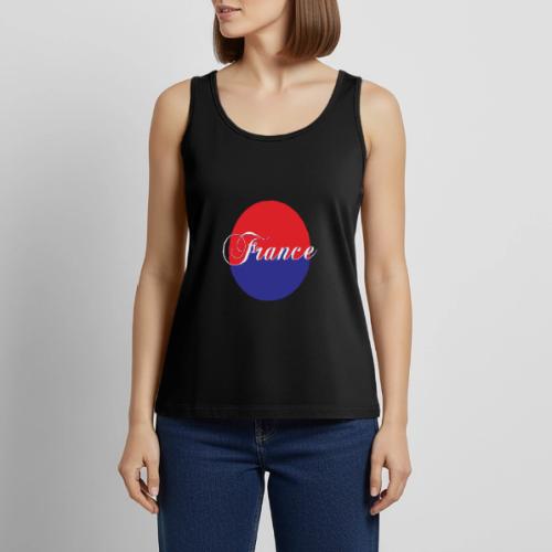 France Tricolore Circle - Women's Premium Tank Top