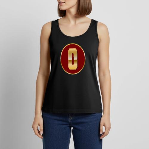 Letter O – Capital Varsity Alphabet Monogram - Women's Premium Tank Top