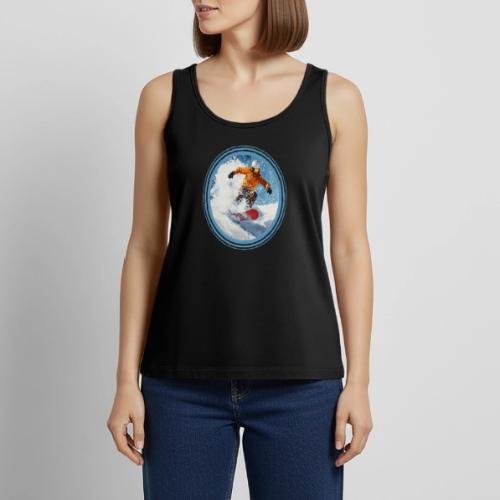 Snowboarding Edge - Women's Premium Tank Top