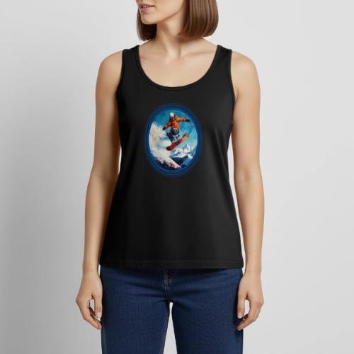 Snowboarding Vibes - Women's Premium Tank Top