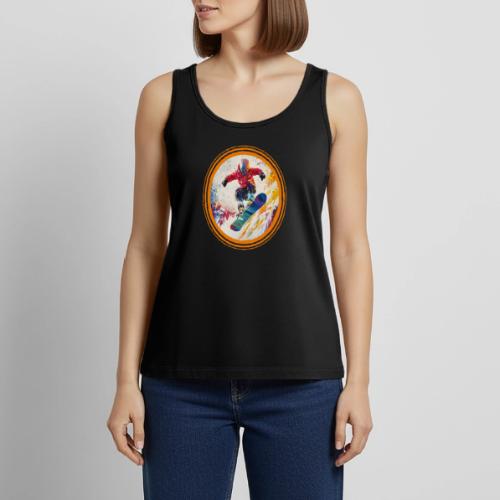 Snowboarding Horizon - Women's Premium Tank Top