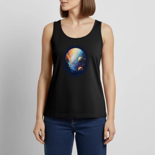 Nebula of Planets - Women's Premium Tank Top