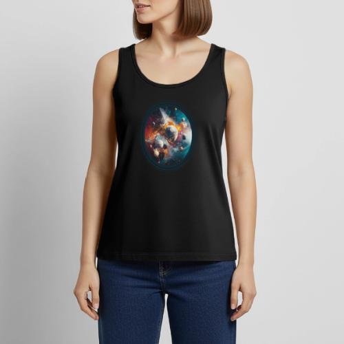Planets in Acrylic Dreams - Women's Premium Tank Top