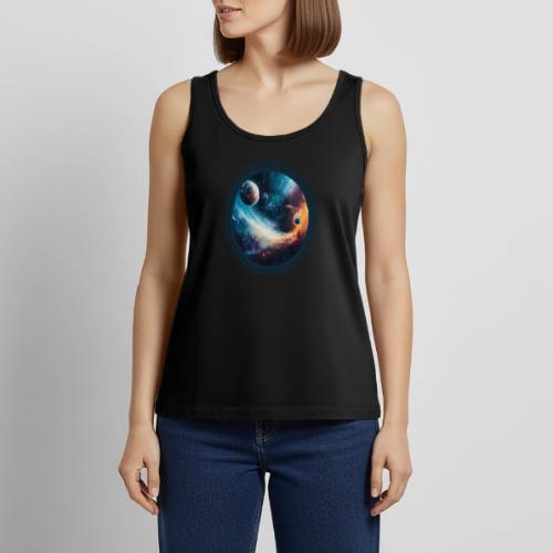 Planets Among Colors - Women's Premium Tank Top