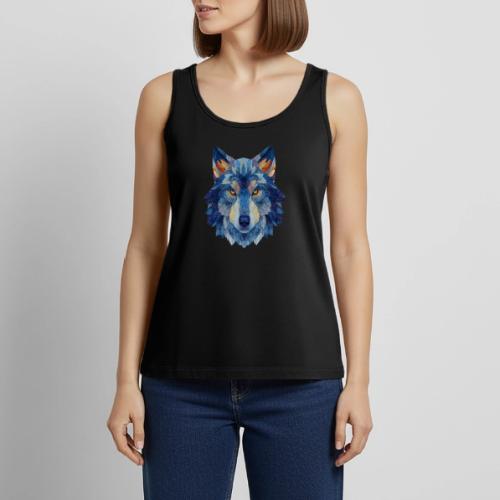 Wolf: Alpha Portrait - Women's Premium Tank Top