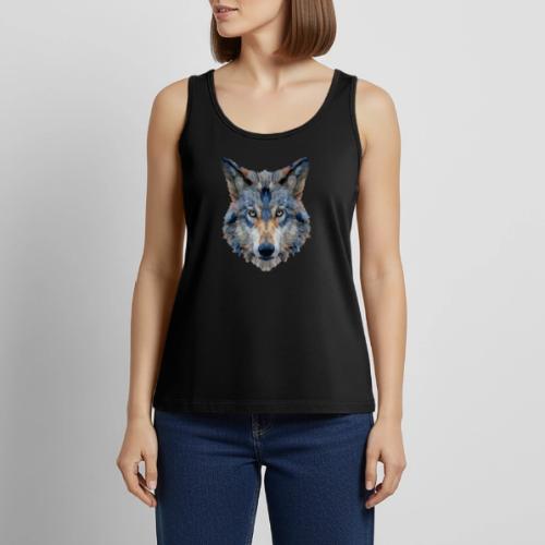 Wolf: Chromatic Wild Gaze - Women's Premium Tank Top