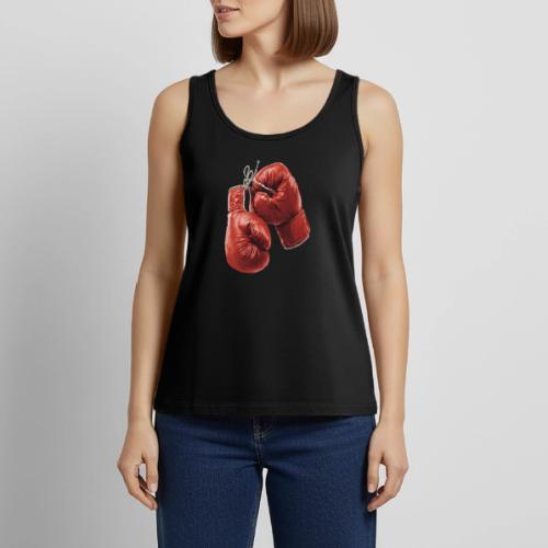 Boxing: Hanging Gloves Icon - Women's Premium Tank Top