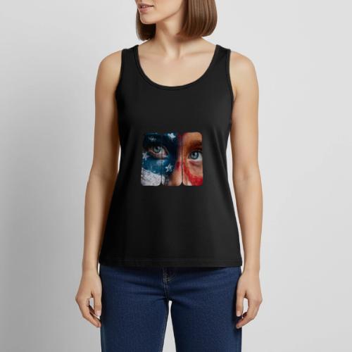 USA: Star-Spangled Glance - Women's Premium Tank Top
