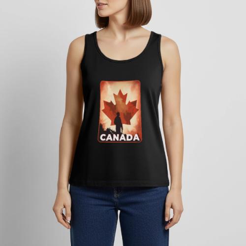 Canada Stands Tall - Women's Premium Tank Top
