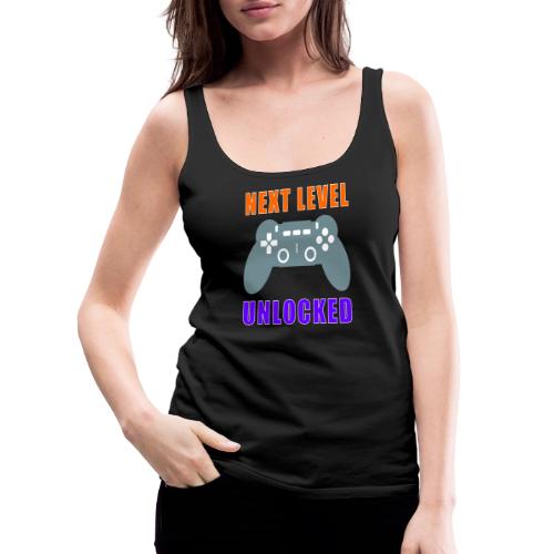 Next Level Unlocked Gamer Design - Women's Premium Tank Top