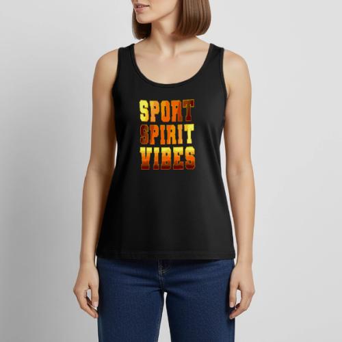 Sport Spirit Vibes Gradient - Women's Premium Tank Top