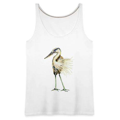 Great Blue Heron - Women's Premium Tank Top