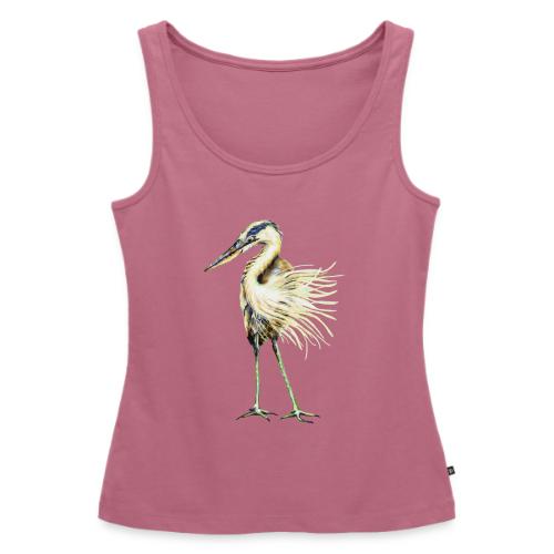 Great Blue Heron - Women's Premium Tank Top