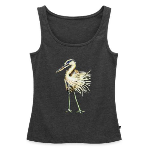 Great Blue Heron - Women's Premium Tank Top