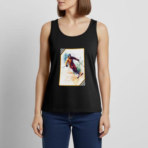 Winter Skiing Escape - Women's Premium Tank Top