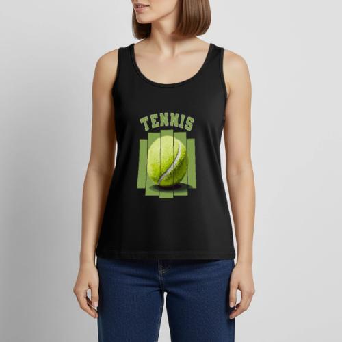 Tennis Minimal - Women's Premium Tank Top