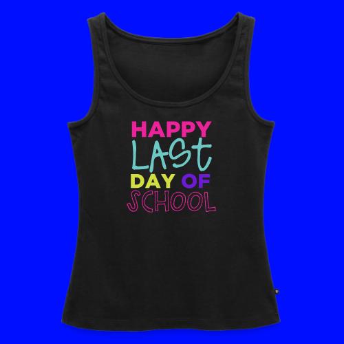 Happy Last Day of School Fun Teacher T-Shirts - Women's Premium Tank Top