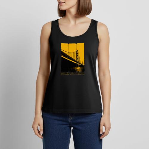 Golden Gate Bold Icon - Women's Premium Tank Top