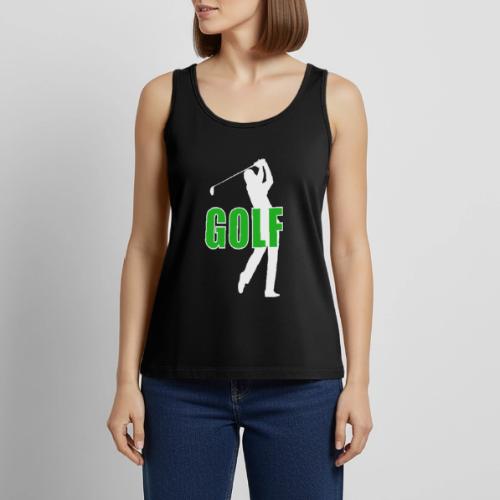 Golf: Classic Golf Motion - Women's Premium Tank Top
