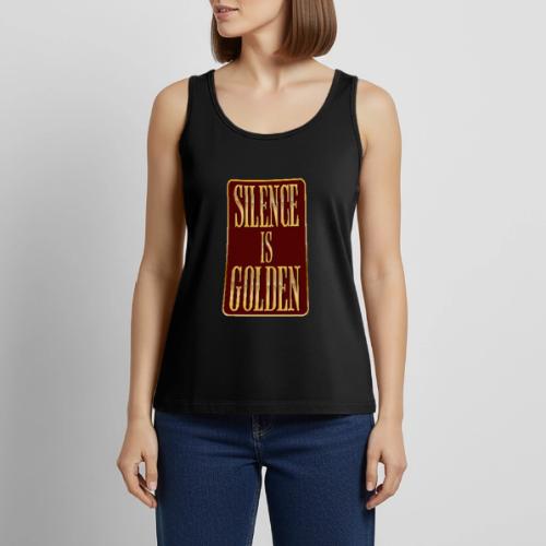 Silence Is Golden - Women's Premium Tank Top