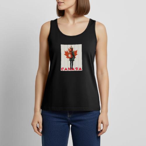 Canada: Proud Canadian Woman - Women's Premium Tank Top