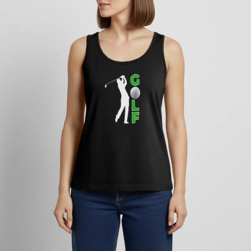 Golf: Classic Golf Motion - Women's Premium Tank Top