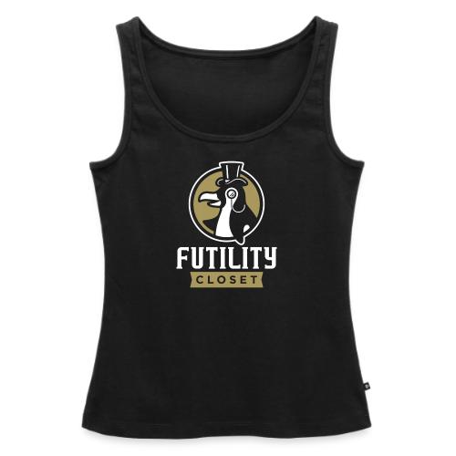 Futility Closet Logo - Reversed - Women's Premium Tank Top