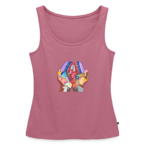 Heart in hand - Women's Premium Tank Top