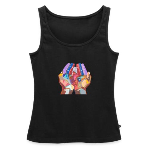 Heart in hand - Women's Premium Tank Top
