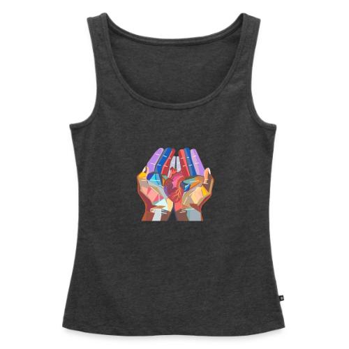 Heart in hand - Women's Premium Tank Top