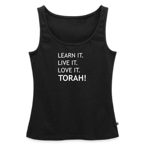 Learn Live Love Torah - Women's Premium Tank Top
