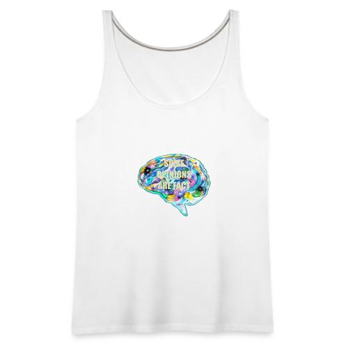 brain fact - Women's Premium Tank Top