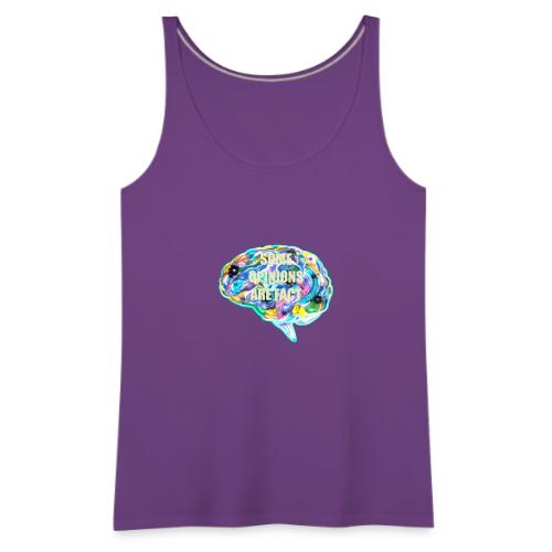 brain fact - Women's Premium Tank Top