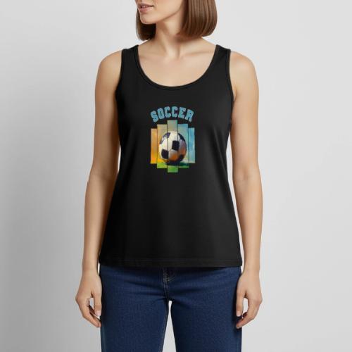 Soccer Ball Vibes - Women's Premium Tank Top