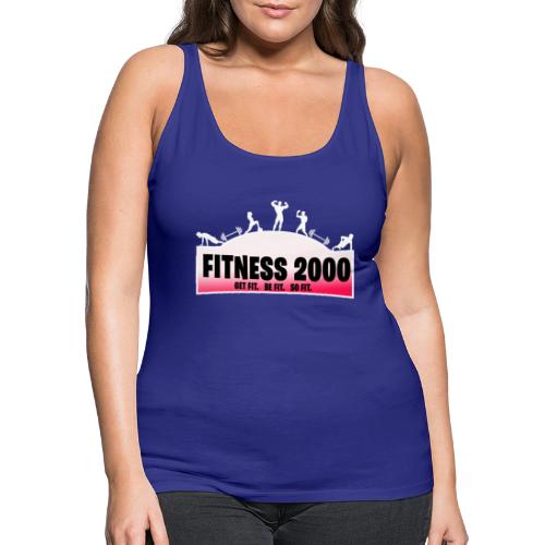 Fitness 2000 Gamer Logo Pink! - Women's Premium Tank Top