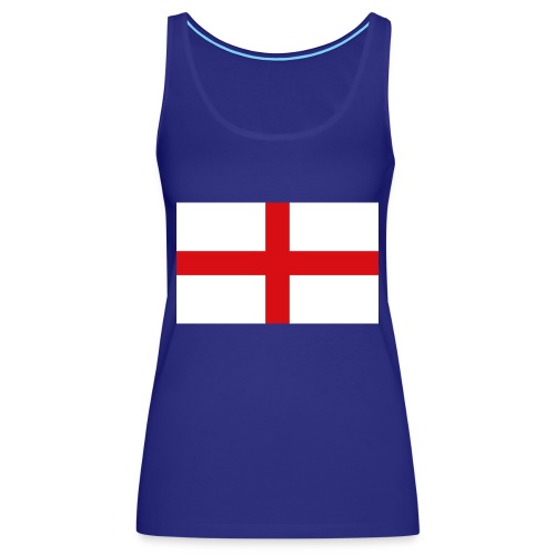 England Flag - Women's Premium Tank Top