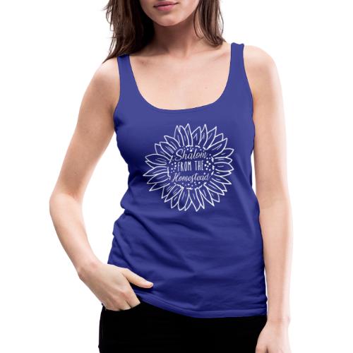 Shalom from the Homestead - Women's Premium Tank Top