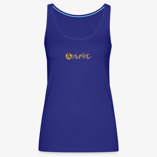 KMATiKC Gold Logo - Women's Premium Tank Top