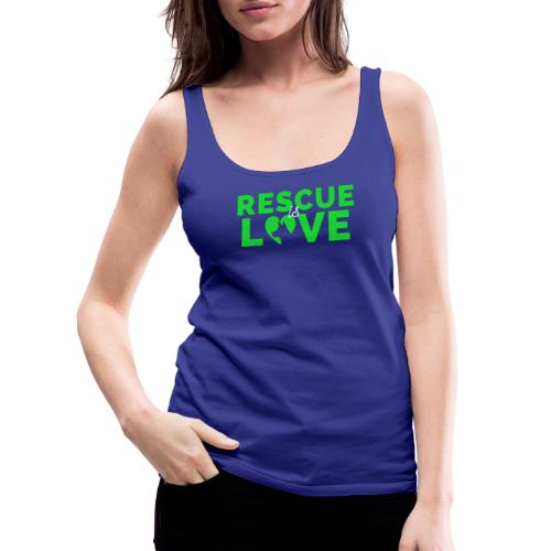 Rescue is Love - Women's Premium Tank Top